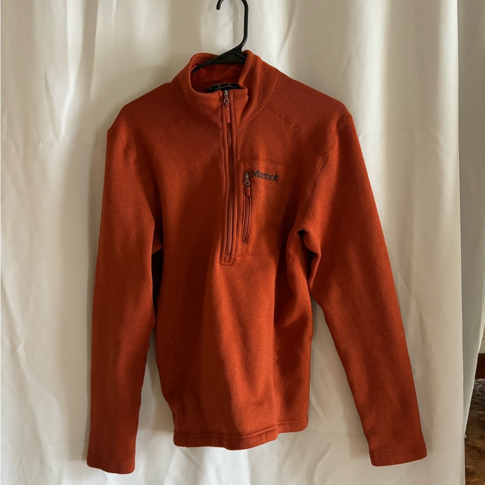 Marmot Men's Orange 1/2 zip